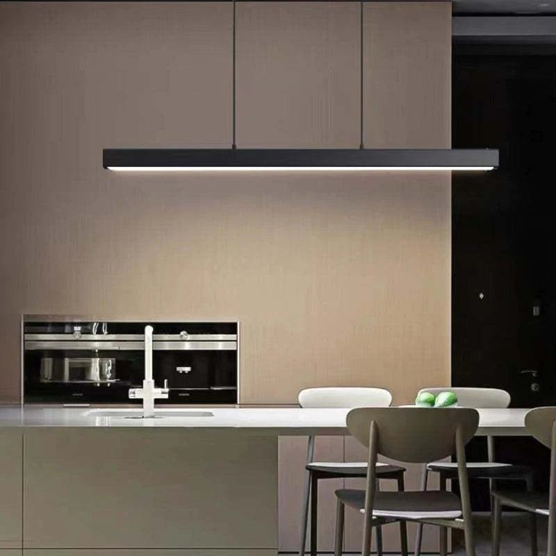 Edge Linear LED Pendant Light Modern Sleek Linear Lighting