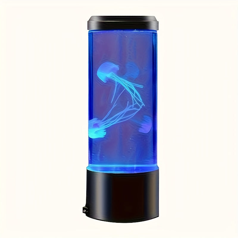 Colorful LED Lava Lamp in Jellyfish Effect USB Table Lamp