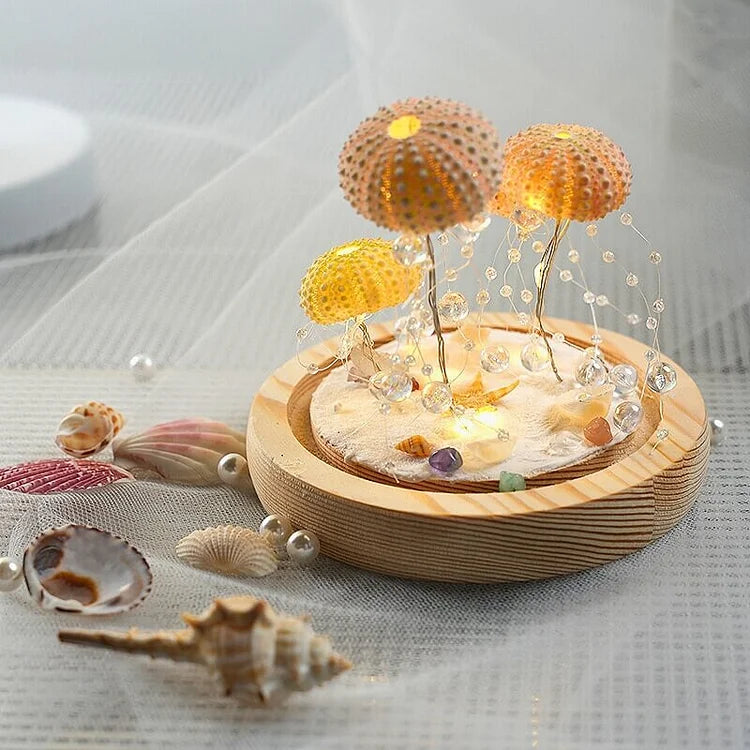 DIY Sea Urchin Bedroom Lamp - Vintage Creative Lamp Kit