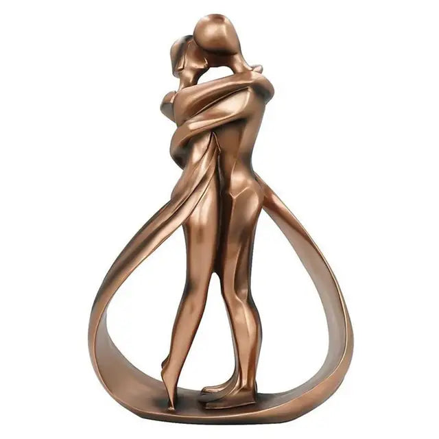 Embracing Figures Ornament Decorative Sculpture
