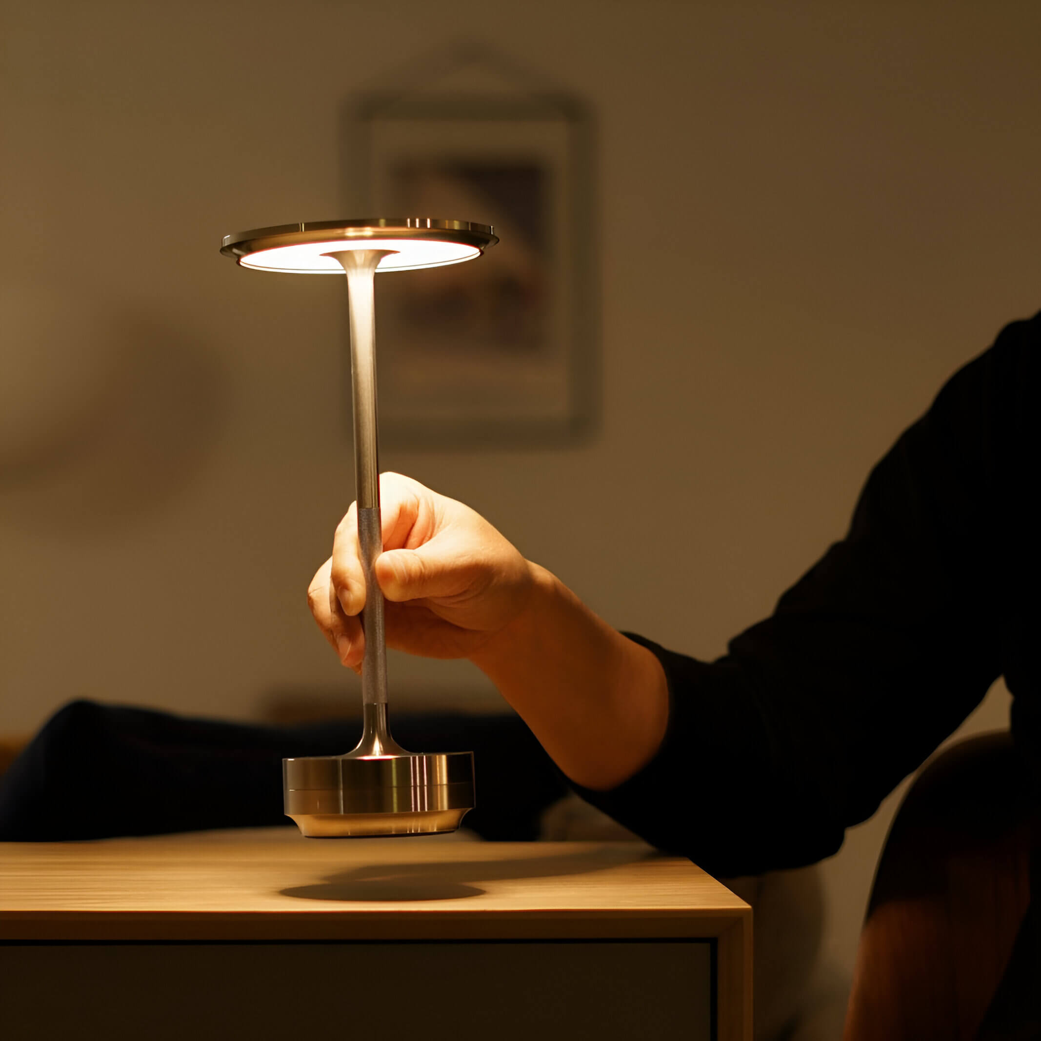 Cordless Rechargeable LED Table Lamp with Touch Control and Long Battery Life