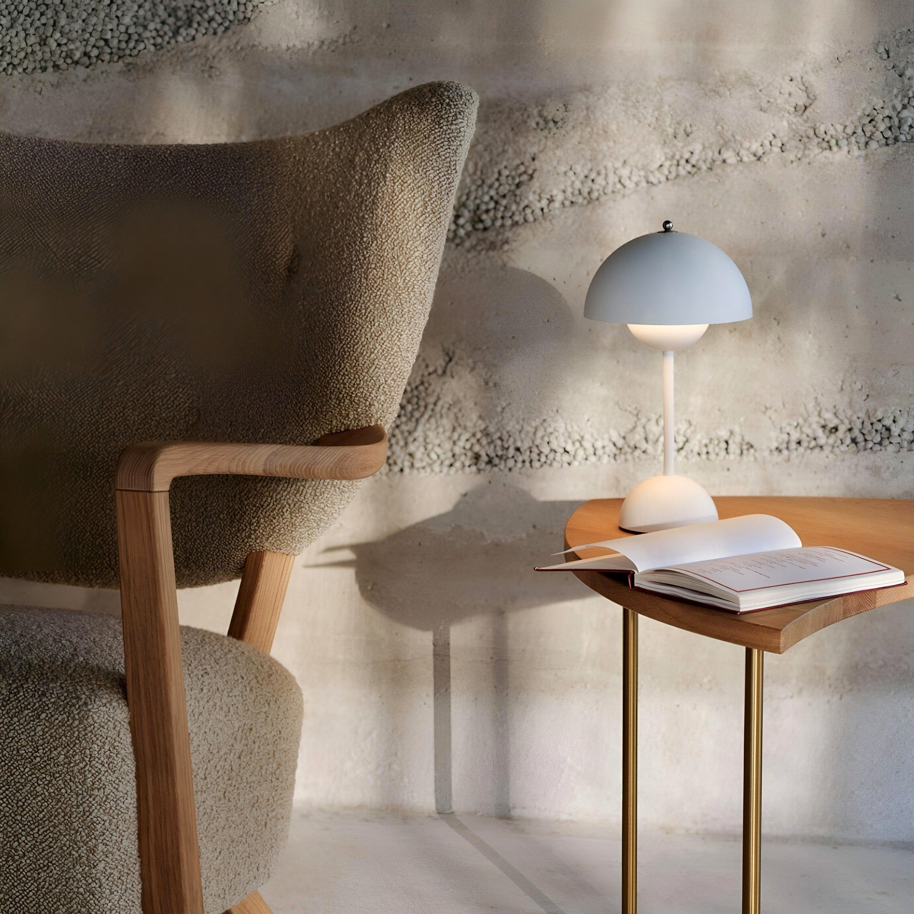 Scandinavian Design LED Table Lamp Dimmable & Energy-Saving