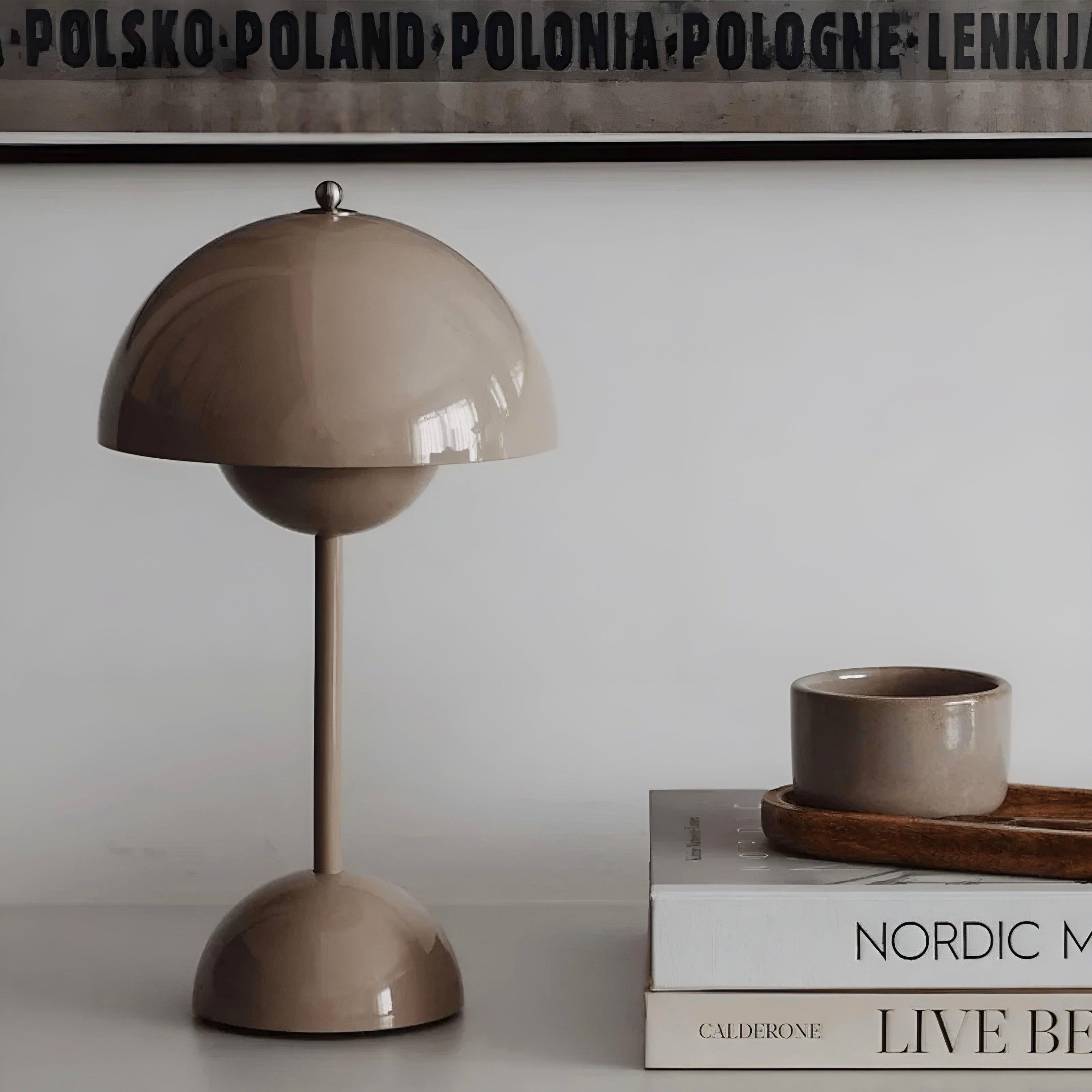 Scandinavian Design LED Table Lamp Dimmable & Energy-Saving