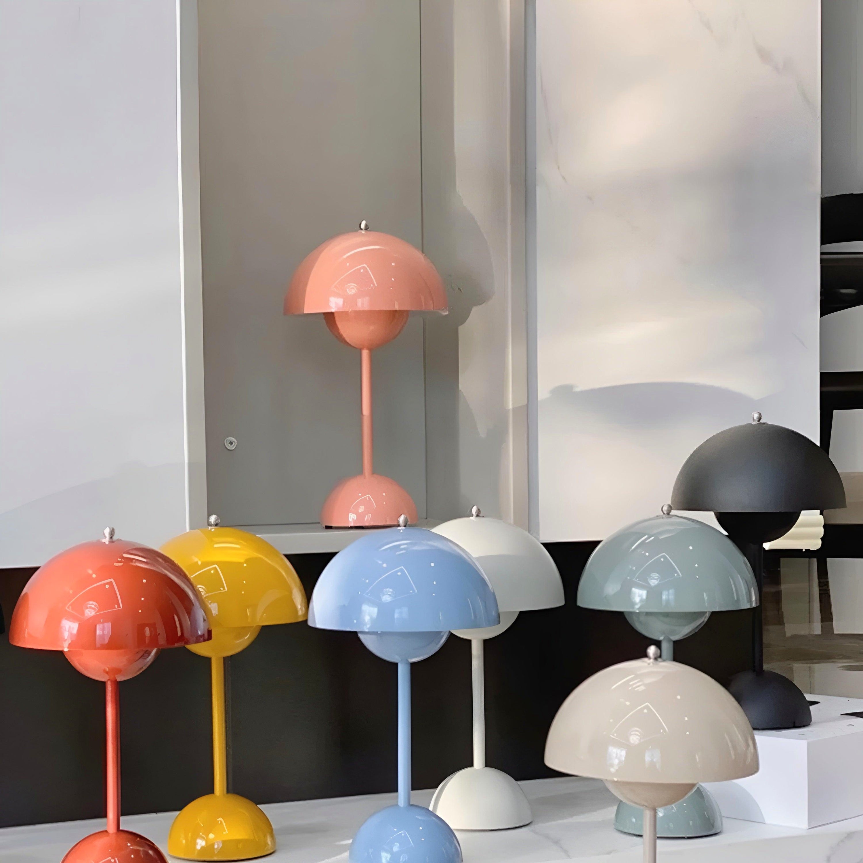 Scandinavian Design LED Table Lamp Dimmable & Energy-Saving