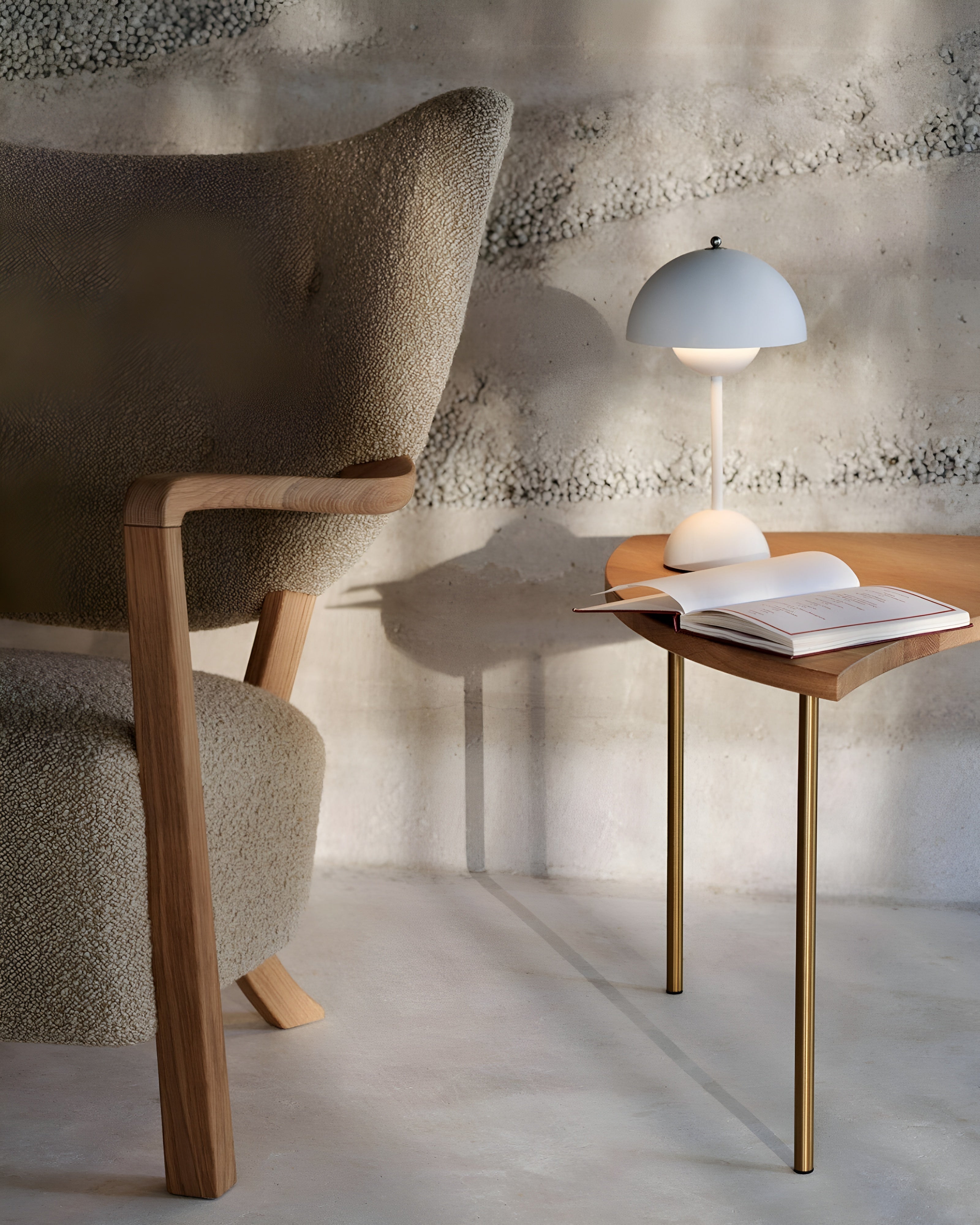 Scandinavian Design LED Table Lamp Dimmable & Energy-Saving