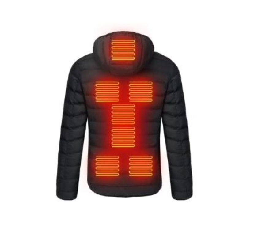 Heated Winter Jacket Unisex Smart Warming Coat with 3 Heat Levels