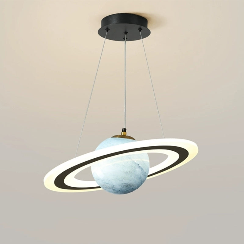 Nevel-navigator hanglamp planeetvormig
