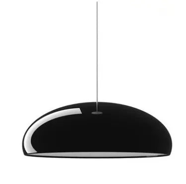 Middernachtgloed nordische glazen hanglamp