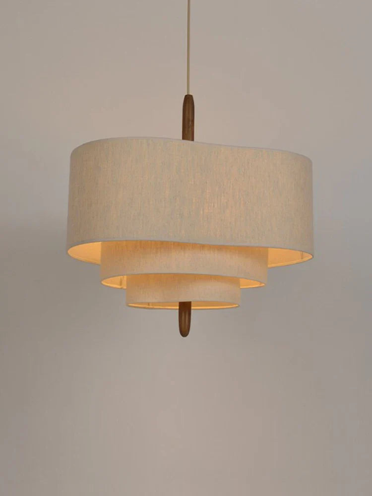 Minimalist Fabric Chandelier Stylish Light for Cozy Home Decor