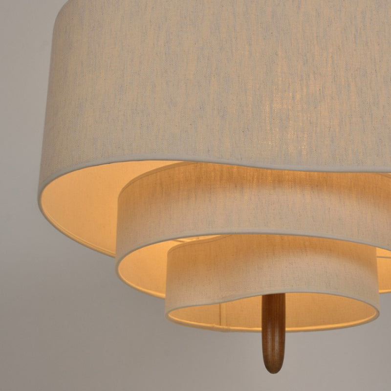 Minimalist Fabric Chandelier Stylish Light for Cozy Home Decor