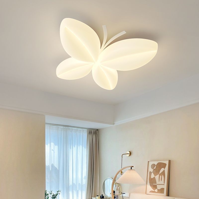 Ceiling lamp in butterfly shape with LED lighting