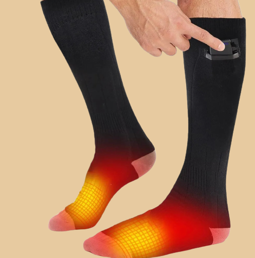 Rechargeable Heated Socks Fast Heating & Constant Warm Comfort