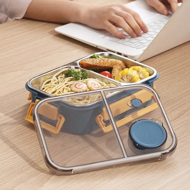 Insulated Thermal Food Container Leak-Proof Portable Lunch Storage