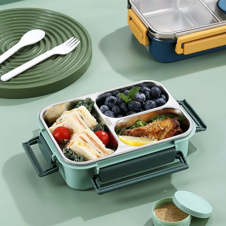 Insulated Thermal Food Container Leak-Proof Portable Lunch Storage