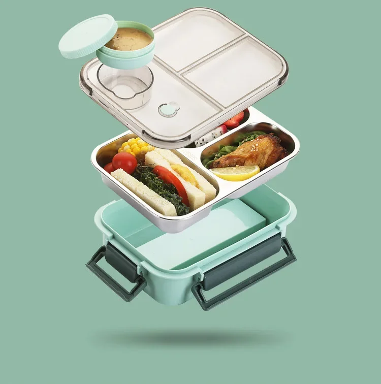Insulated Thermal Food Container Leak-Proof Portable Lunch Storage