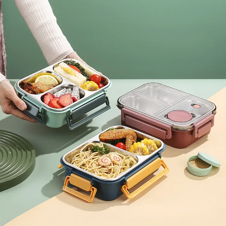 Insulated Thermal Food Container Leak-Proof Portable Lunch Storage