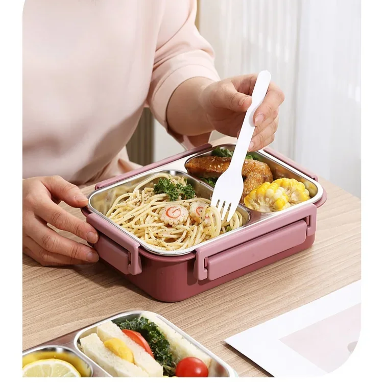 Insulated Thermal Food Container Leak-Proof Portable Lunch Storage