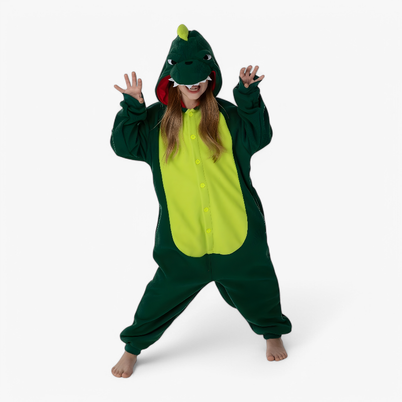 Children’s Dragon Dress-Up Onesie Fantasy Play Costume
