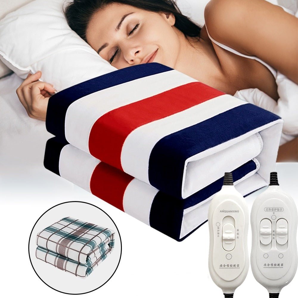 Heated Electric Blanket with Adjustable Heat Levels for Cozy Warmth