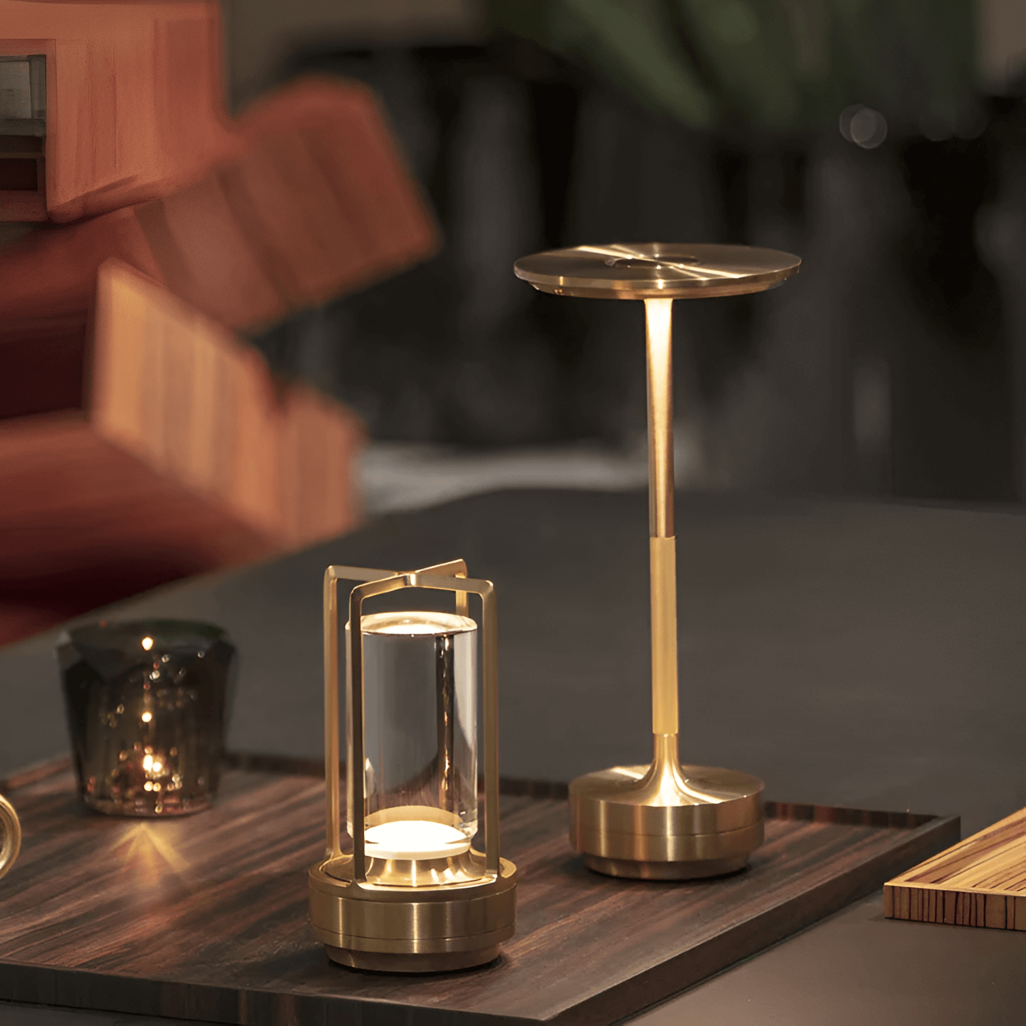 Cordless Rechargeable LED Table Lamp with Touch Control and Long Battery Life