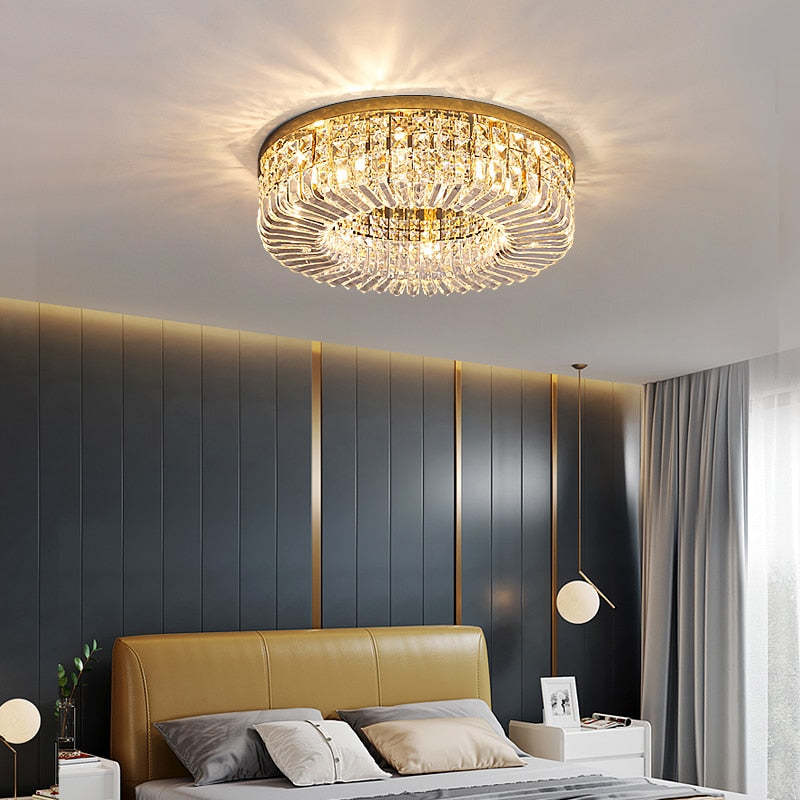 Modern Ceiling Light Glamorous Flush Mount Fixture for Home Décor