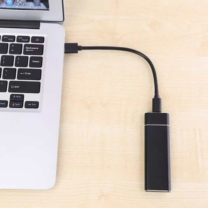 Slanke externe SSD-behuizing met hoge overdrachtssnelheid