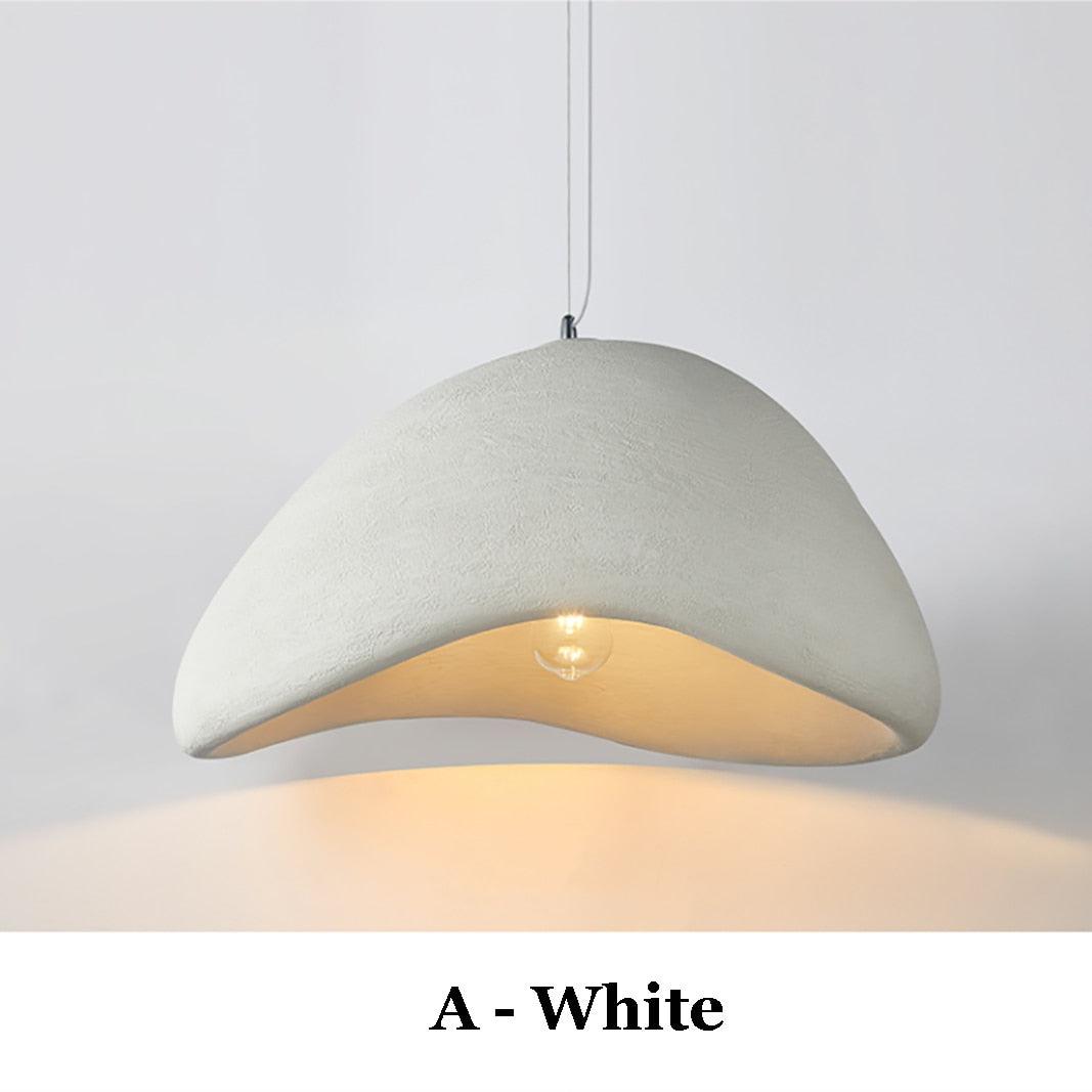 Japanese-Inspired Pendant Light Modern Ceiling Light with Organic Design