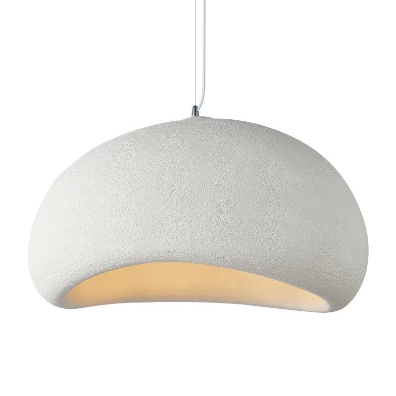 Japanese-Inspired Pendant Light Modern Ceiling Light with Organic Design