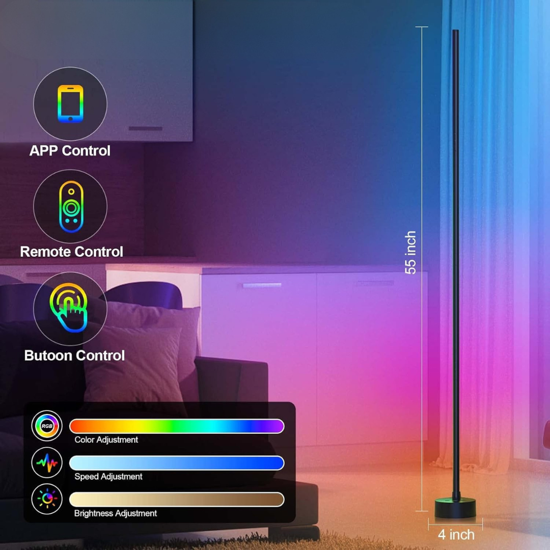 RGB Smart staande hoeklamp