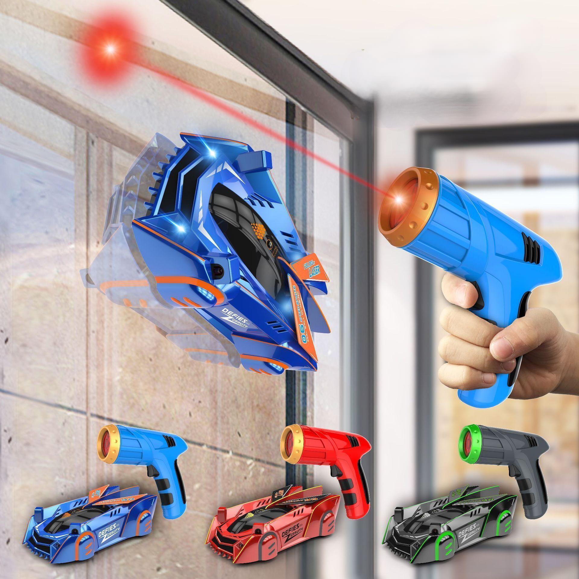 Remote Control Wall Climbing Laser Car Toy