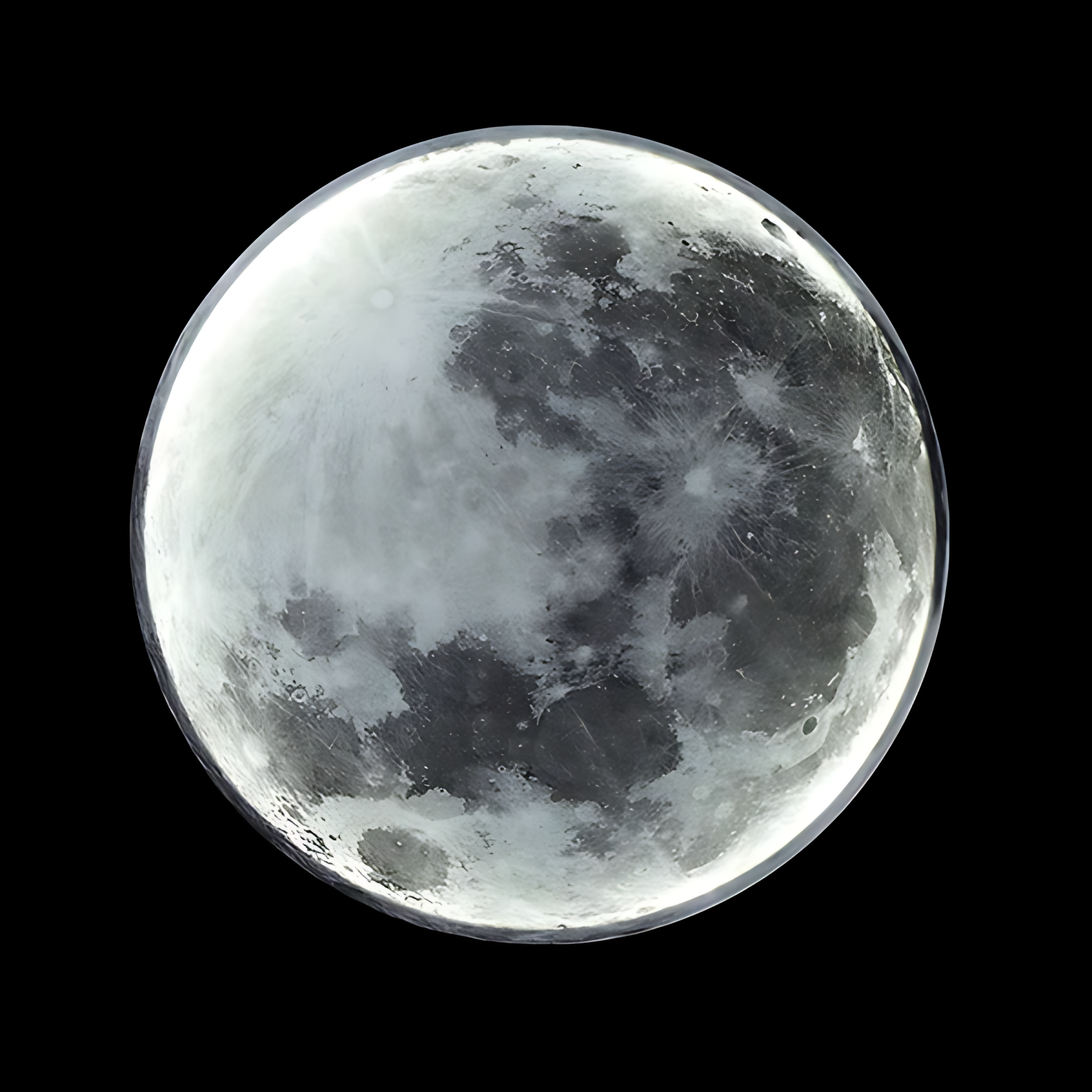 Radiant nights moon lamp – Magical moonlight for your wall