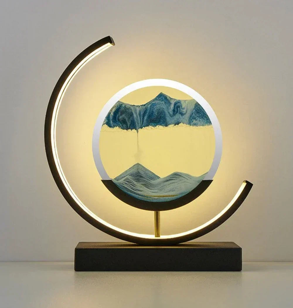 Desert Sand Motion Lamp Relaxing Home Ambience Light