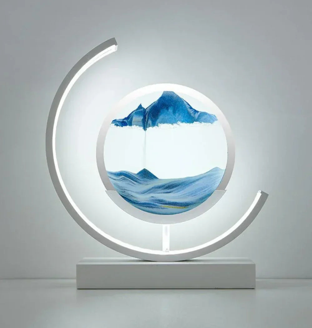 Desert Sand Motion Lamp Relaxing Home Ambience Light