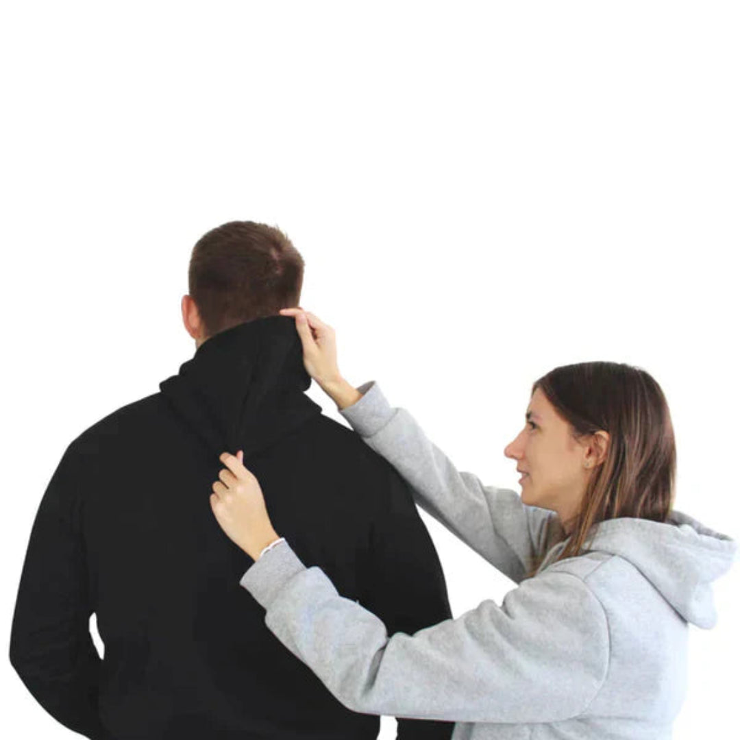 Unisex Heated Hoodie Adjustable Temperature Warmth