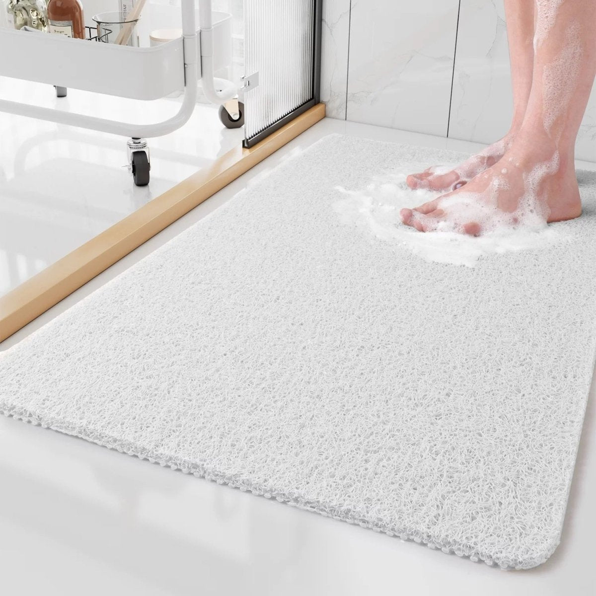 Cushioned Non-Slip Bath Mat Quick-Dry Absorbent