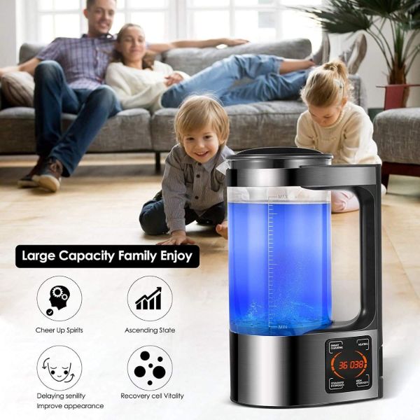 Hydrogen Water Ionizer Portable Electric Hydrogen-Enriched Water Generator