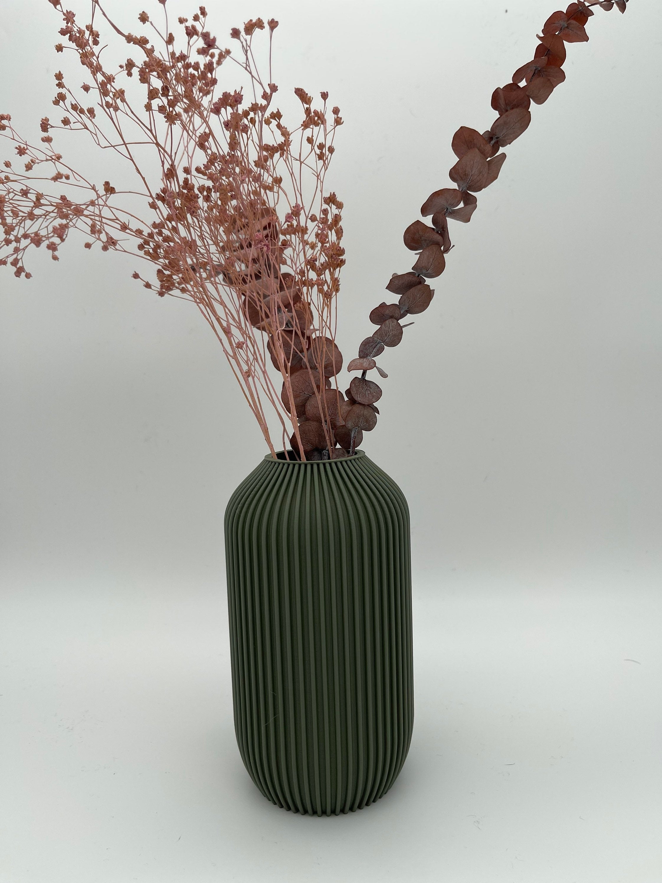 Ribbelvaas van bioplastic in 3D-printen