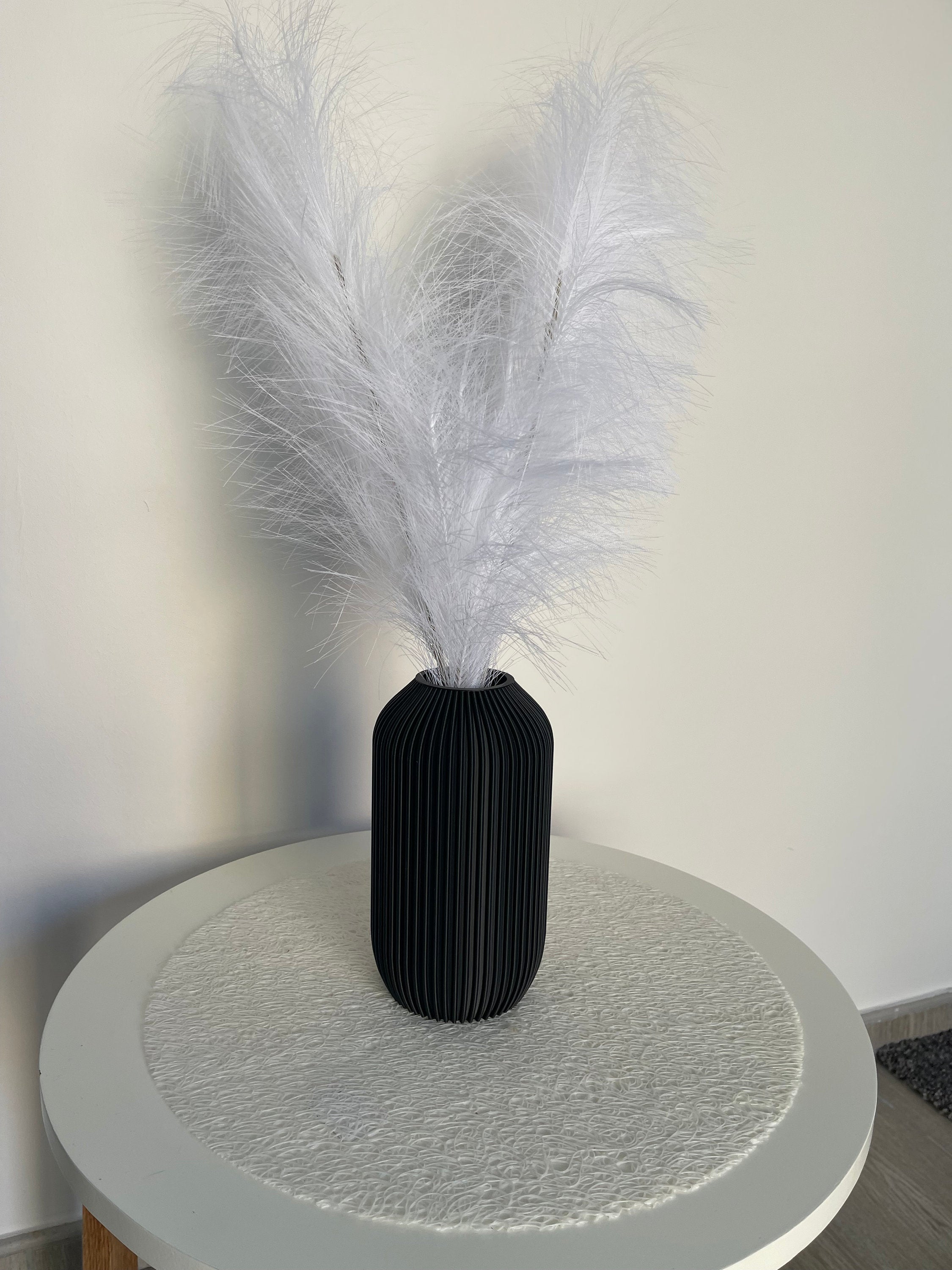 Ribbelvaas van bioplastic in 3D-printen