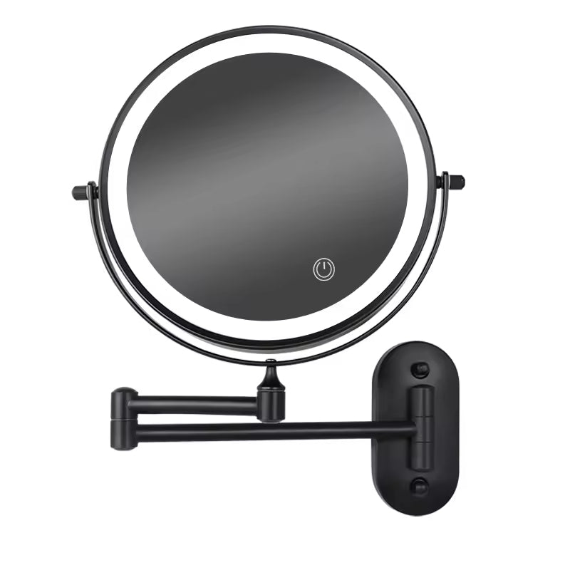 LED Cosmetic Mirror Dimmable Lighted Mirror With Magnification