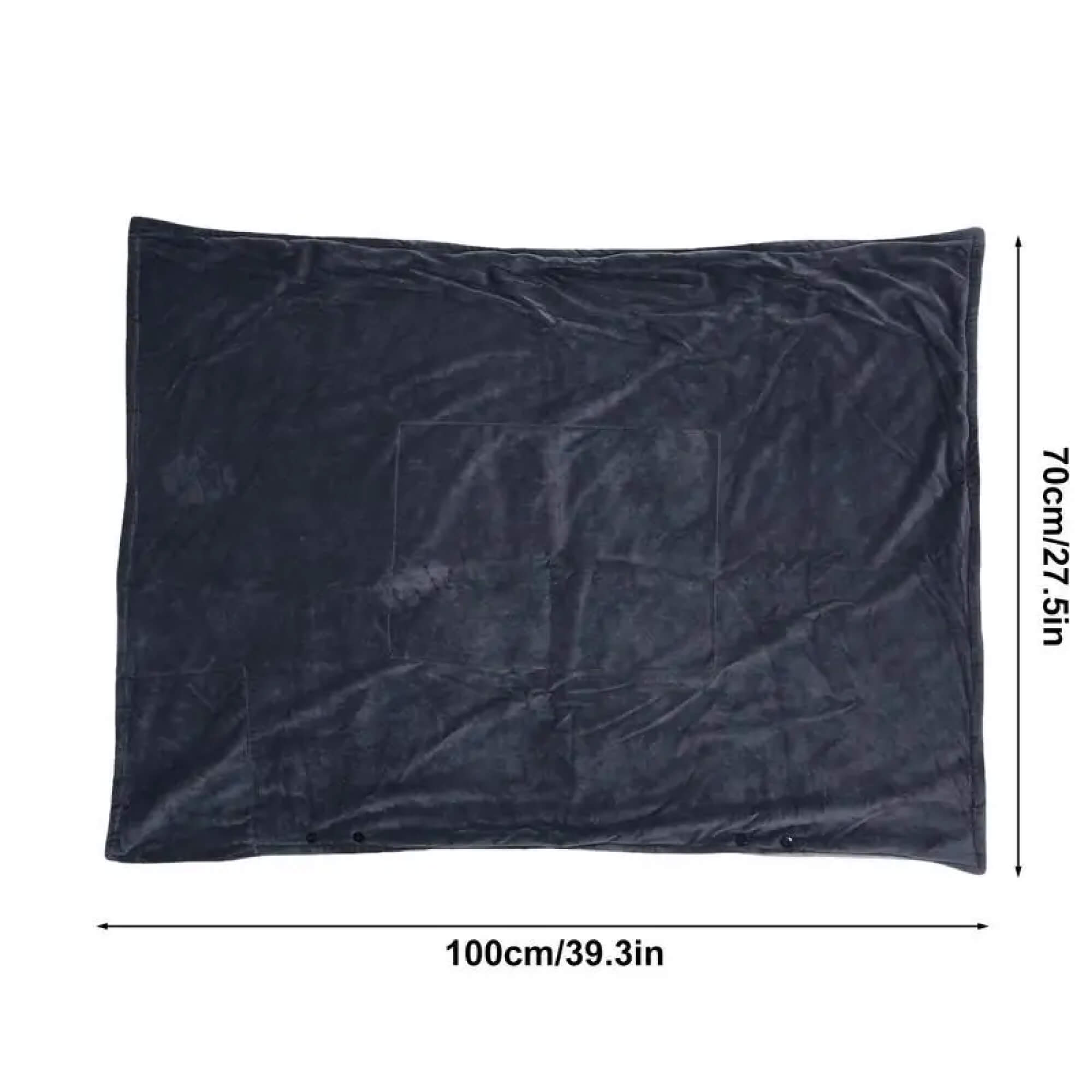 Heated Wearable Throw Electric Blanket for Full Body Warmth