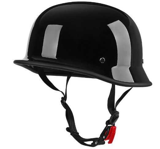 Superior Half Shell Motorcycle Helmet Sturdy Well-Crafted Design