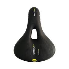 Bicycle saddle with suspension
