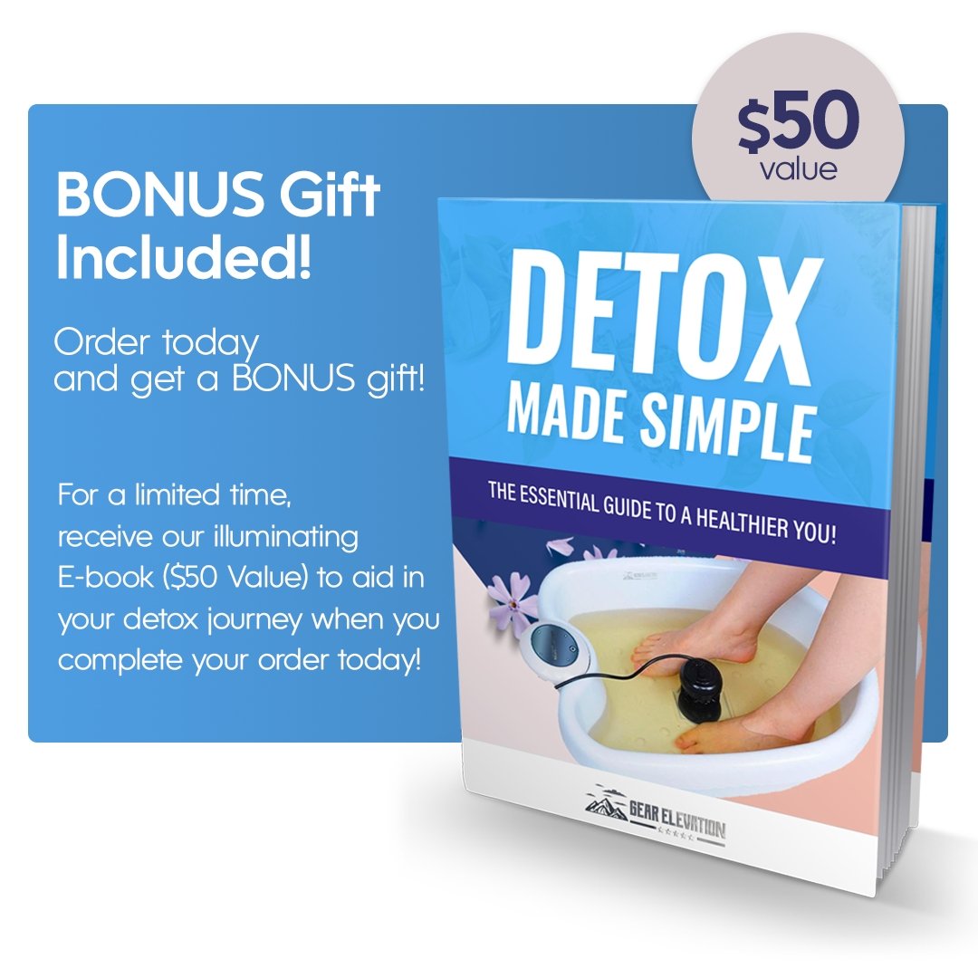 Professional Ionic Detox Foot Bath Full-Body Cleansing & Wellness System