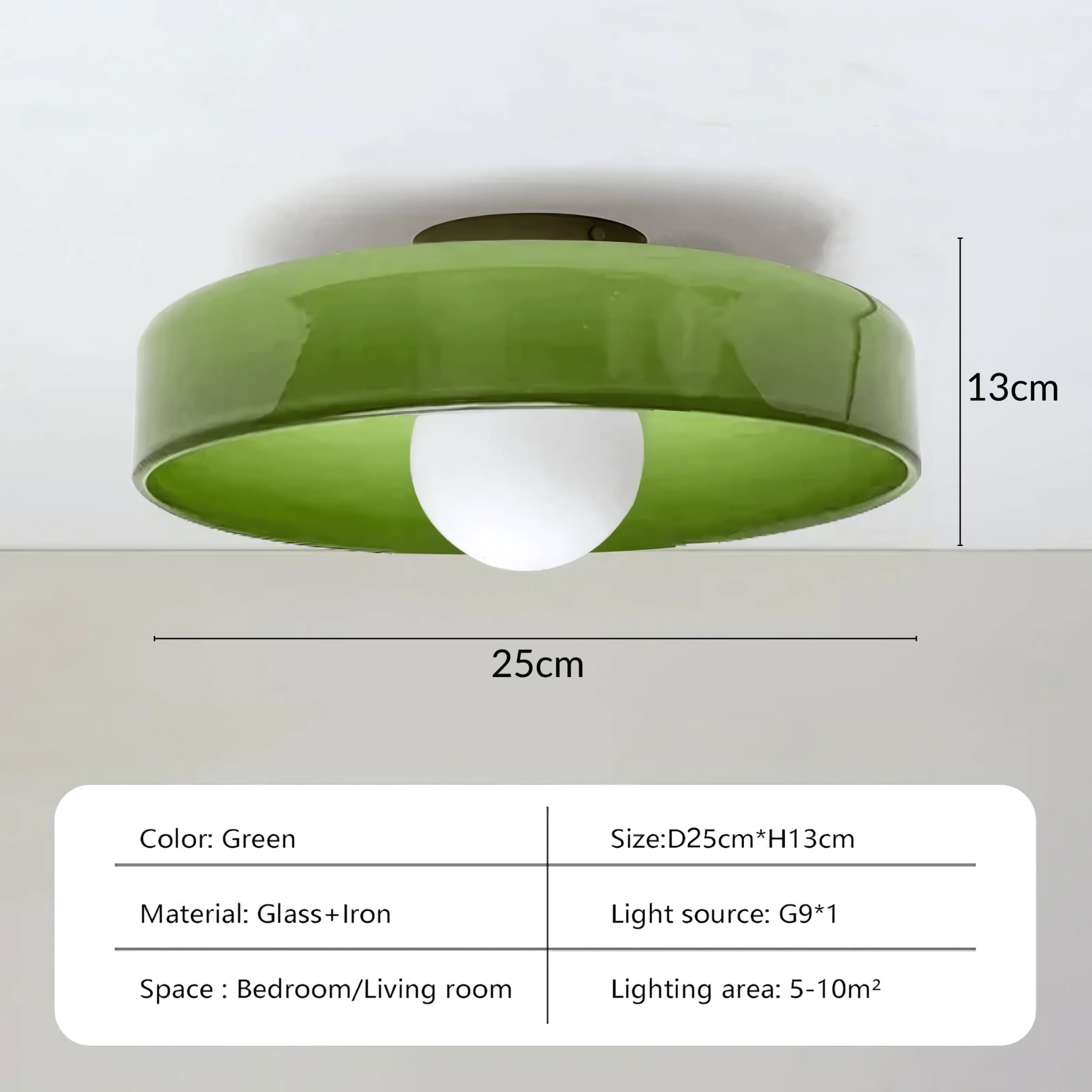 Contemporary Circular Ceiling Light Versatile Wall & Ceiling Fixture
