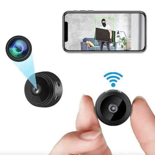 Mini WiFi Security Camera Night Vision & Motion Detection