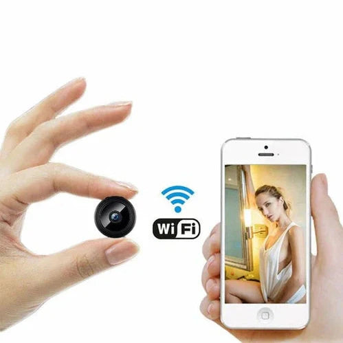 Mini WiFi Security Camera Night Vision & Motion Detection