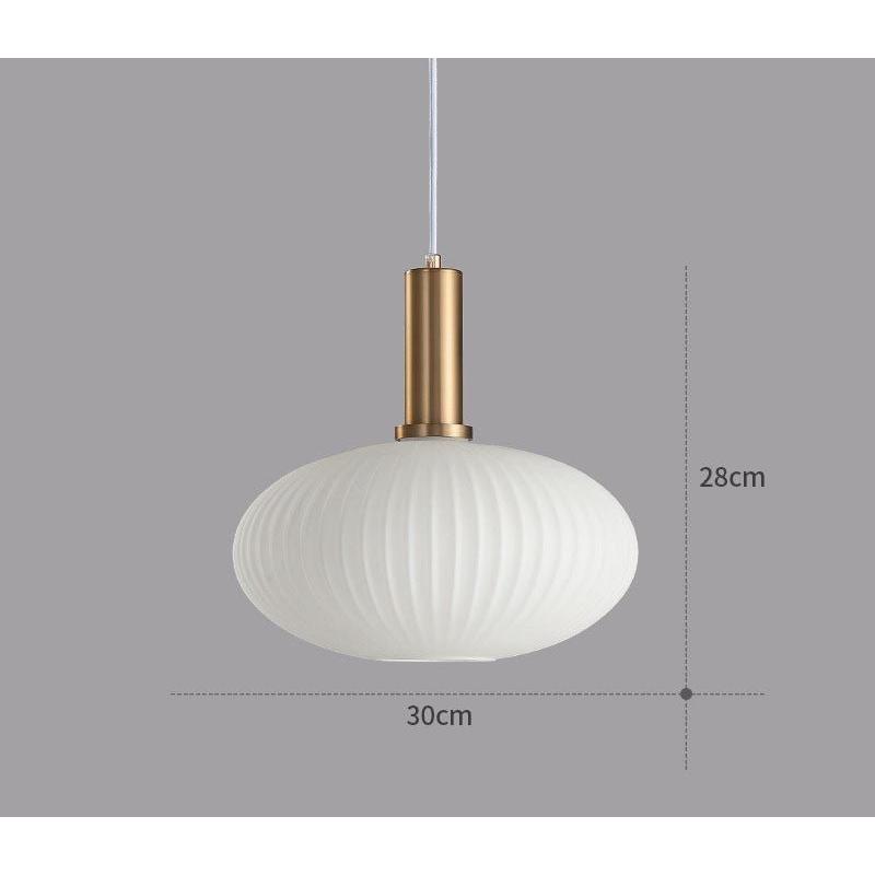 Vitralia Hanglamp van Gekleurd Glas in Retrostijl