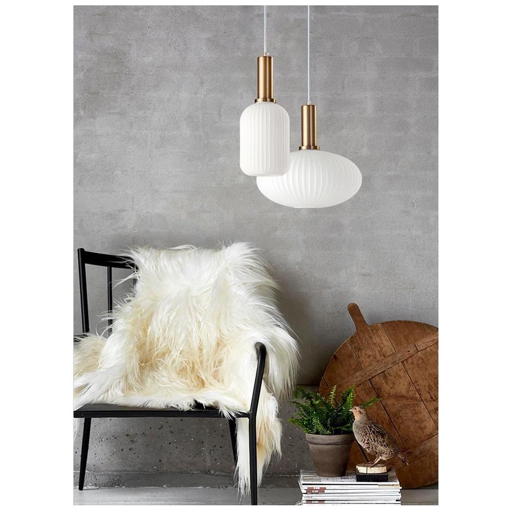 Vitralia Hanglamp van Gekleurd Glas in Retrostijl