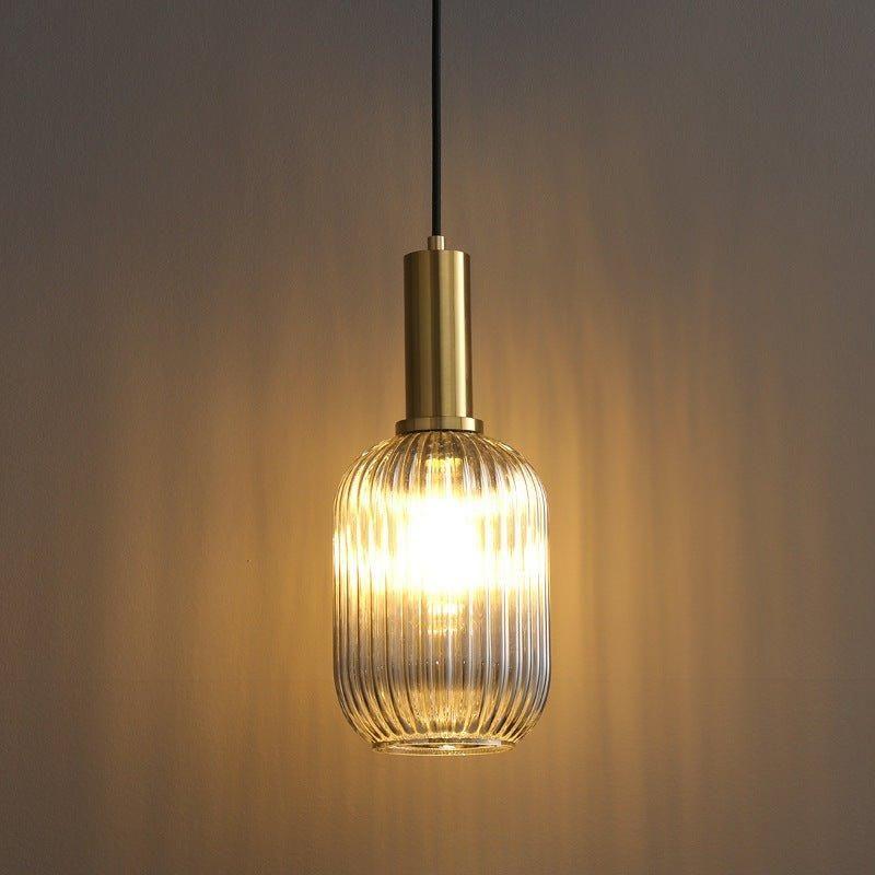 Vitralia Hanglamp van Gekleurd Glas in Retrostijl