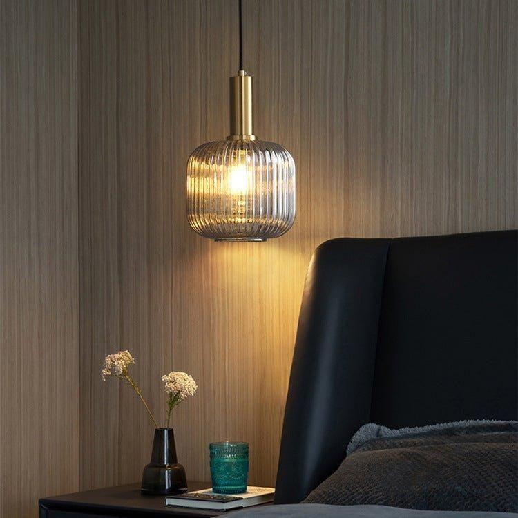 Vitralia Hanglamp van Gekleurd Glas in Retrostijl
